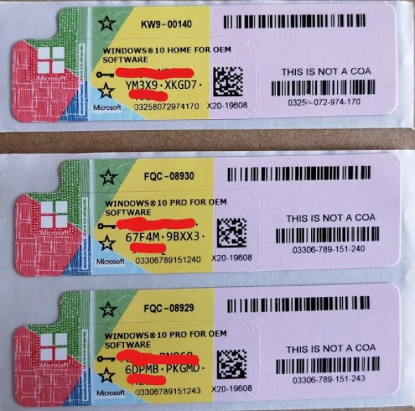 MS.WİNDOWS 10 HOME RTL DIGITAL COA STİCKER LİSANS KEY - 4