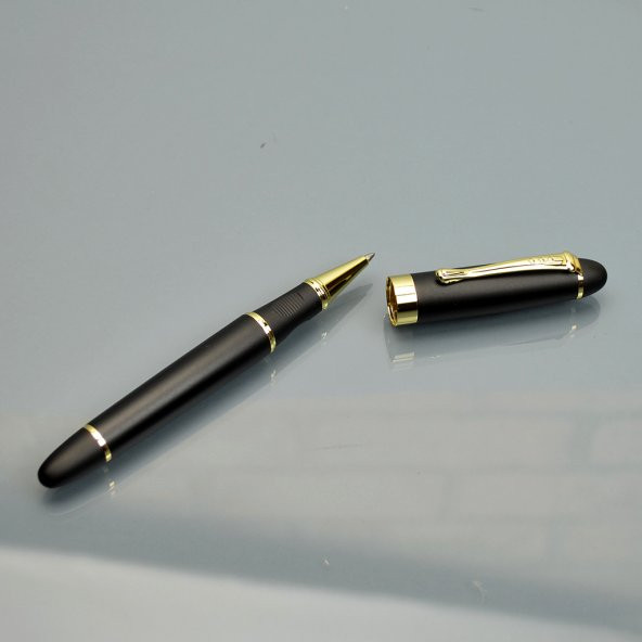 GOLD SİYAH TÜKENMEZ KALEM SETİ AHŞAP KUTUSUNDA - 3