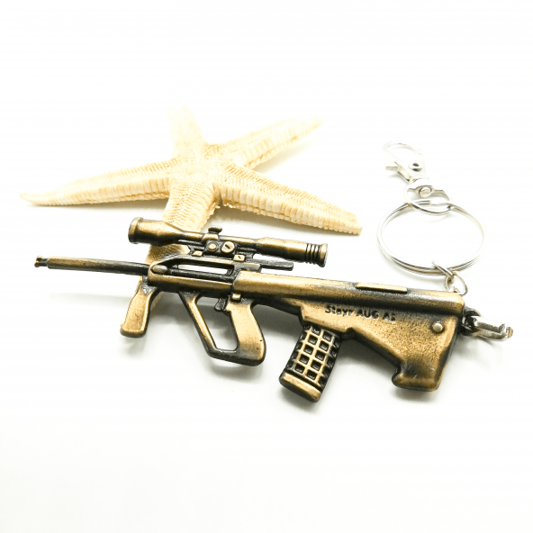 Anahtarlık - Özel Tasarım Steyr AUG Sniper Tüfek Fig. A.Yeşil