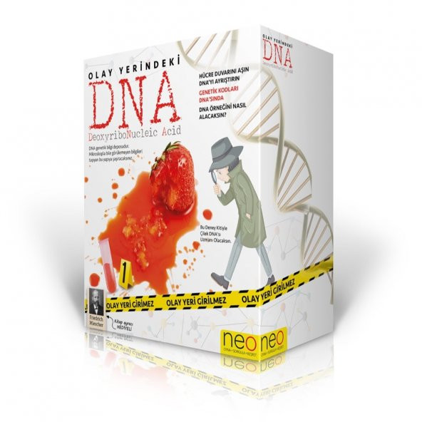 Neo Bilim Oyun Seti Olay Yerindeki DNA 8 Yaş Üzeri