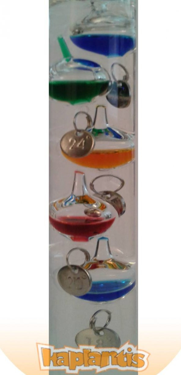 TFA 18-26 Galileo Sıvılı Termometre Termoskop - 3