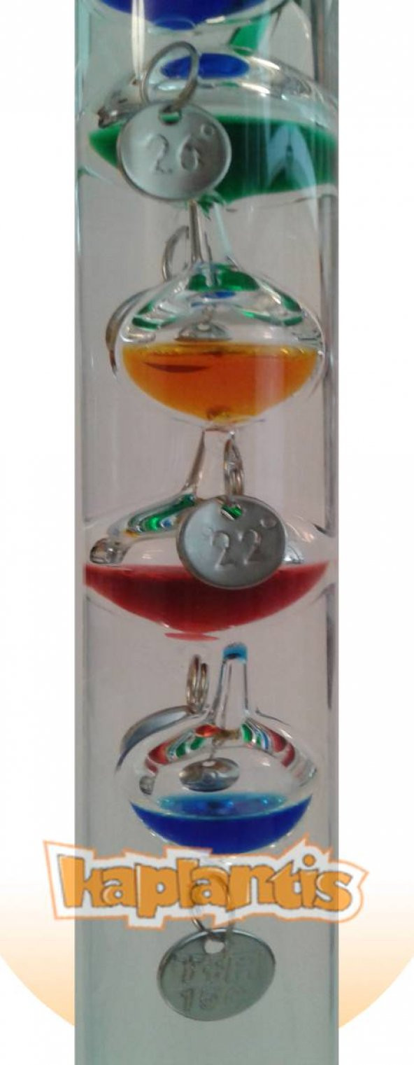 TFA 18-26 Galileo Sıvılı Termometre Termoskop - 5