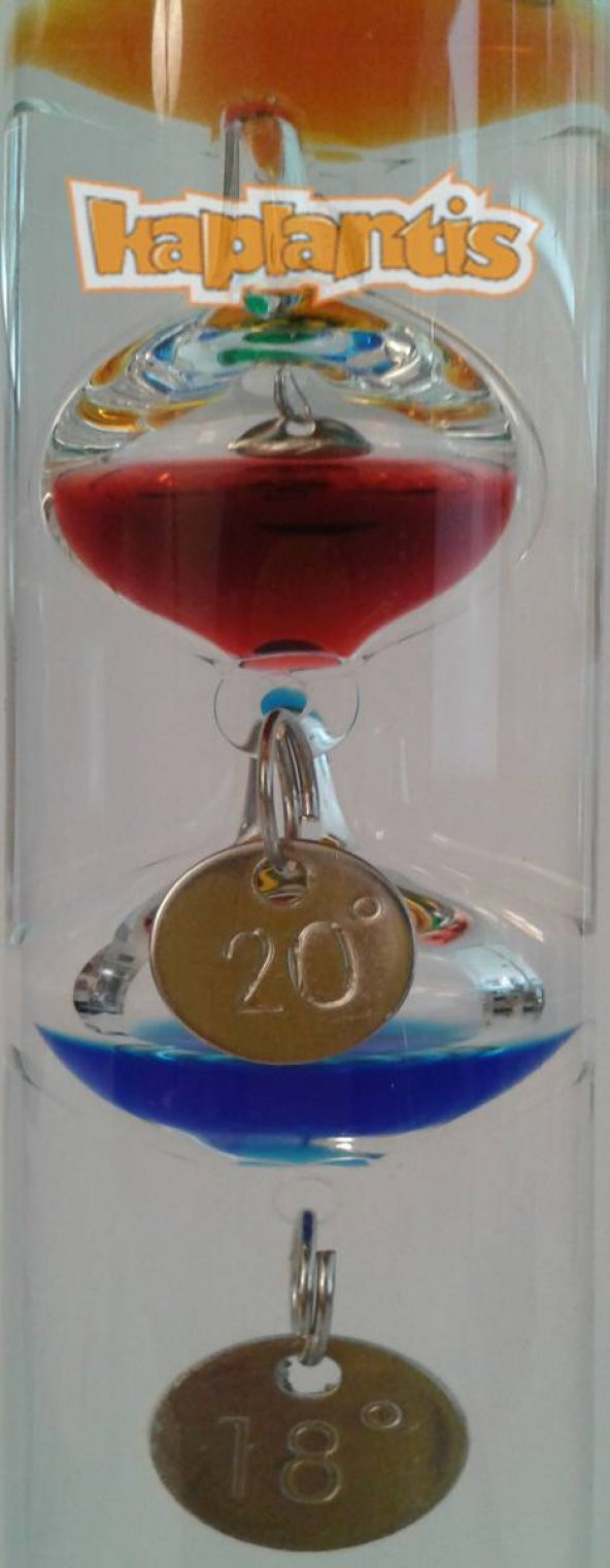 TFA 18-26 Galileo Sıvılı Termometre Termoskop - 6