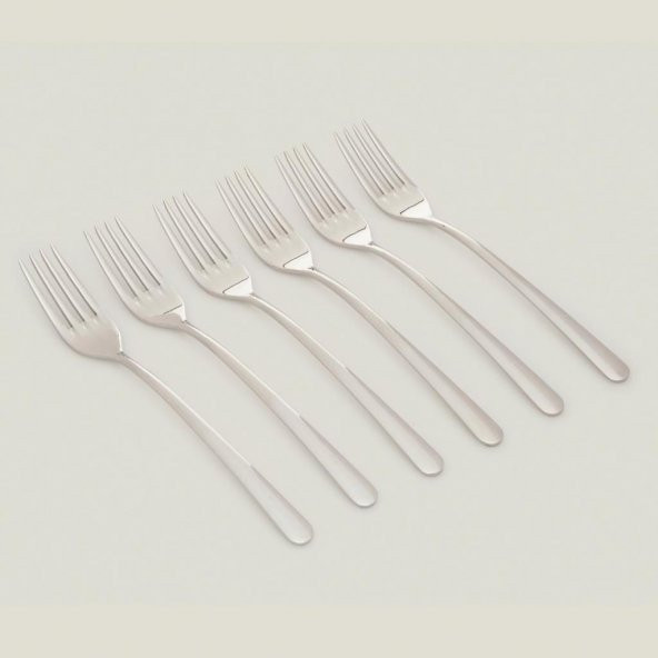 Aryıldız Viole 6 Adet Vakumlu Yemek Çatalı - 2