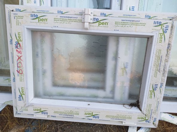 60X80 Pvc Camlı Pencere - 1