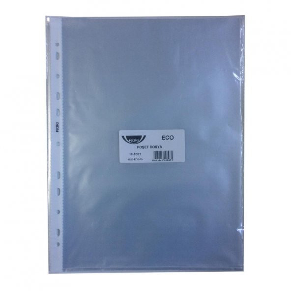 NOKI POSET DOSYA A4 10 LU (4830ECO-10) - 2