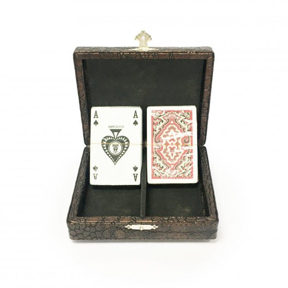 Star Elit Plastik 2 Deste İskambil Oyun Kağıdı Takımı Özel Kutulu - 4