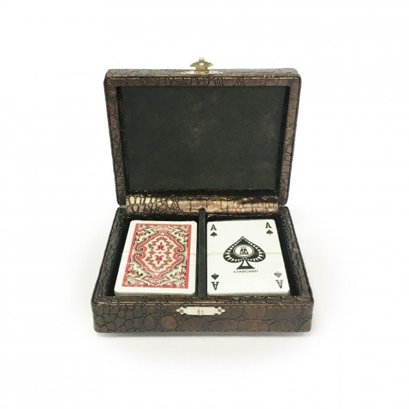 Star Elit Plastik 2 Deste İskambil Oyun Kağıdı Takımı Özel Kutulu - 5