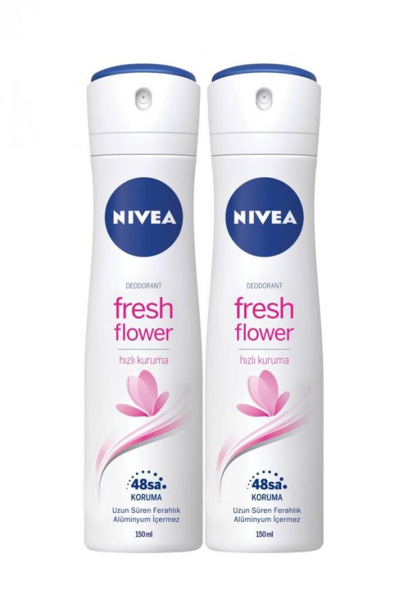 Nivea Fresh Flower Sprey Deodorant 150 ml Kadın
