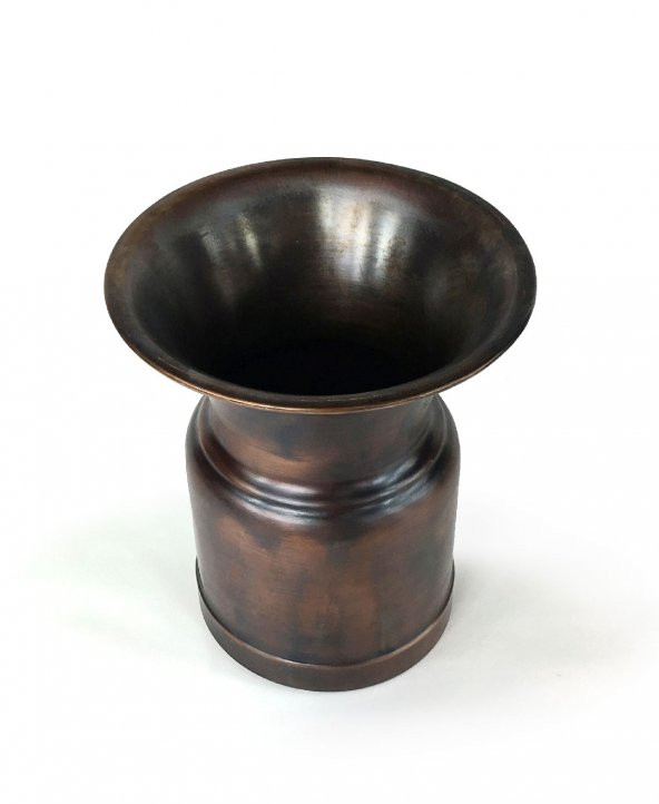 Shark Anatolia Güldan Bakır Vazo - 3