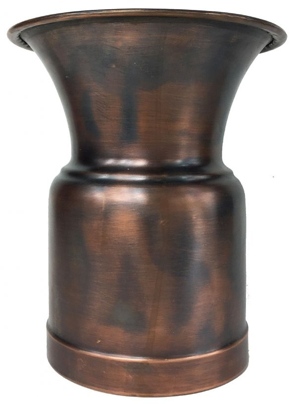 Shark Anatolia Güldan Bakır Vazo - 6