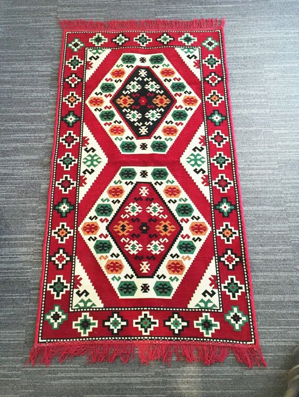 Shark Anadolu Yörük Kilim Kırmızı - 2