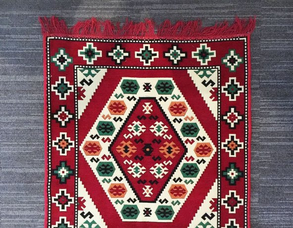 Shark Anadolu Yörük Kilim Kırmızı - 3