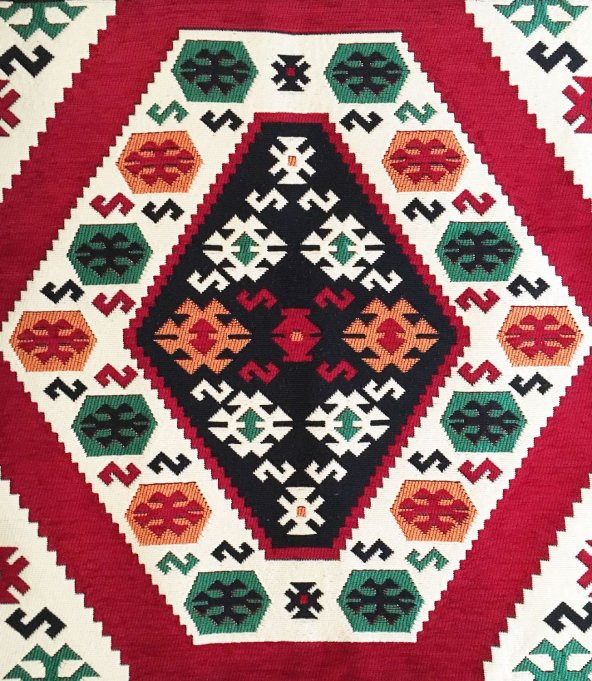 Shark Anadolu Yörük Kilim Kırmızı - 4