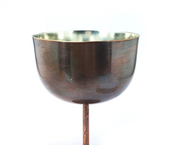 Shark Anatolia Vino Antik Bakır Kadeh - 4