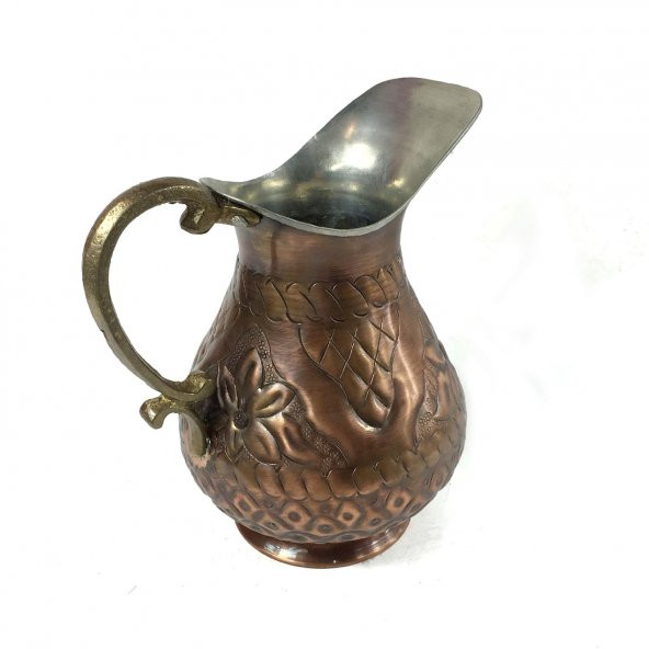 Shark Anatolia Maraş El İşleme Bakır Sürahi No:1 - 6