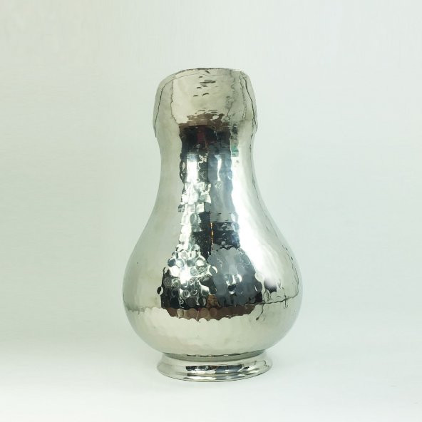 Shark Anadolu El Dövmesi Beyaz Bakır Sürahi - 6