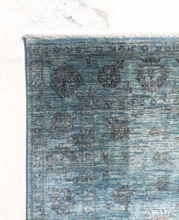 Afgan Kendinden Desenli Hürrem Kamgar Yünü El Dokuma Halı 171 x 233 - 6