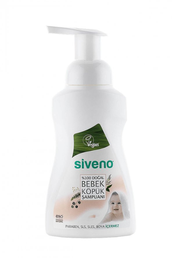 Siveno Bebek Köpük Şampuanı 250 ml