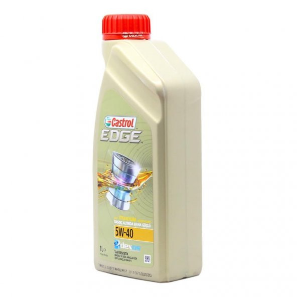 Castrol Edge Titanium 5W-40 1 Lt Tam Sentetik Motor Yağı (4 Adet) - 2