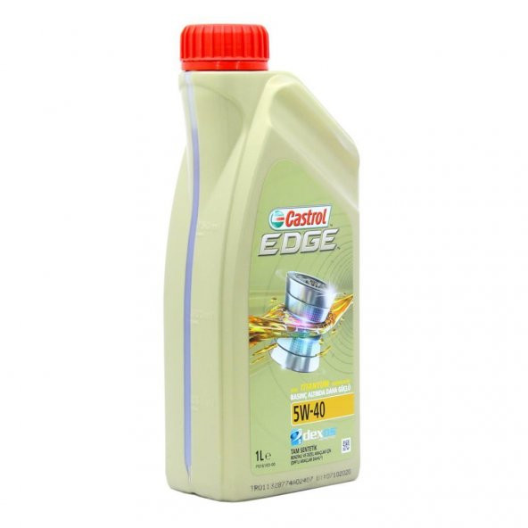 Castrol Edge Titanium 5W-40 1 Lt Tam Sentetik Motor Yağı (4 Adet) - 3