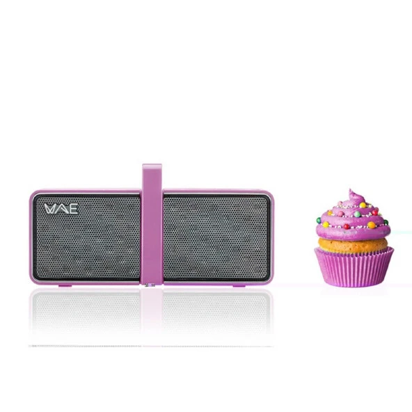 Hercules WAE-BTP03 MINI Pembe Gri Bluetooth Hoparlör - 2