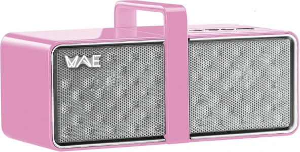 Hercules WAE-BTP03 MINI Pembe Gri Bluetooth Hoparlör - 6