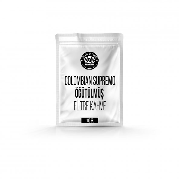 OZE Colombian Supremo Öğütülmüş Filtre Kahve 100 g