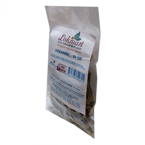 Doğal Hazanbel Kökü 50 Gr Paketli - 3