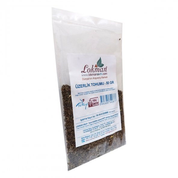 LokmanAVM Üzerlik Tohumu Tane Doğal 50 Gr Paket - 4