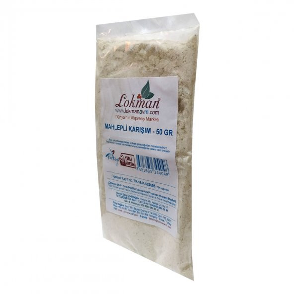 LokmanAVM Mahlepli Karışım Pasta Kurabiye Poğaça Katığı 50 Gr Paket - 3