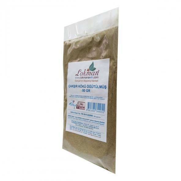 Çakşır Kökü Doğal Öğütülmüş 50 Gr Paket - 3