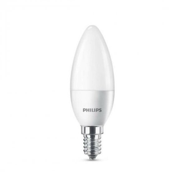 6lı-12li Philips CorePro LEDcandle 5.5-40W Ampul E14 Sarı Işık - 4