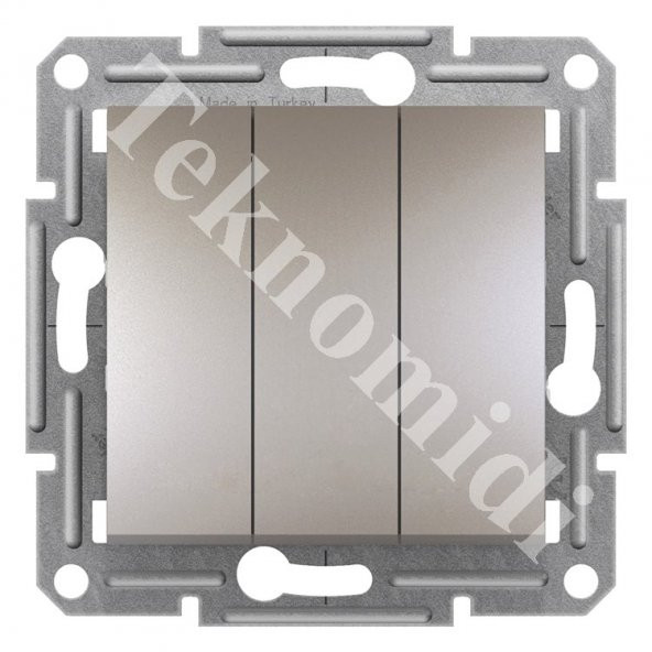 Schneider Asfora Bronz Üçlü Anahtar Eph2100169