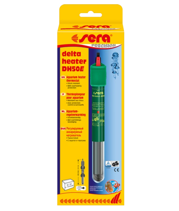 Sera Delta Isıtıcı 50 W 30-50 LT Akvaryumlar İçin
