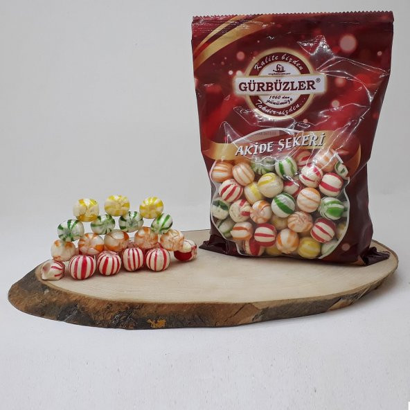 Meyve Aromalı Çizbon Akide Şekeri 500 Gram