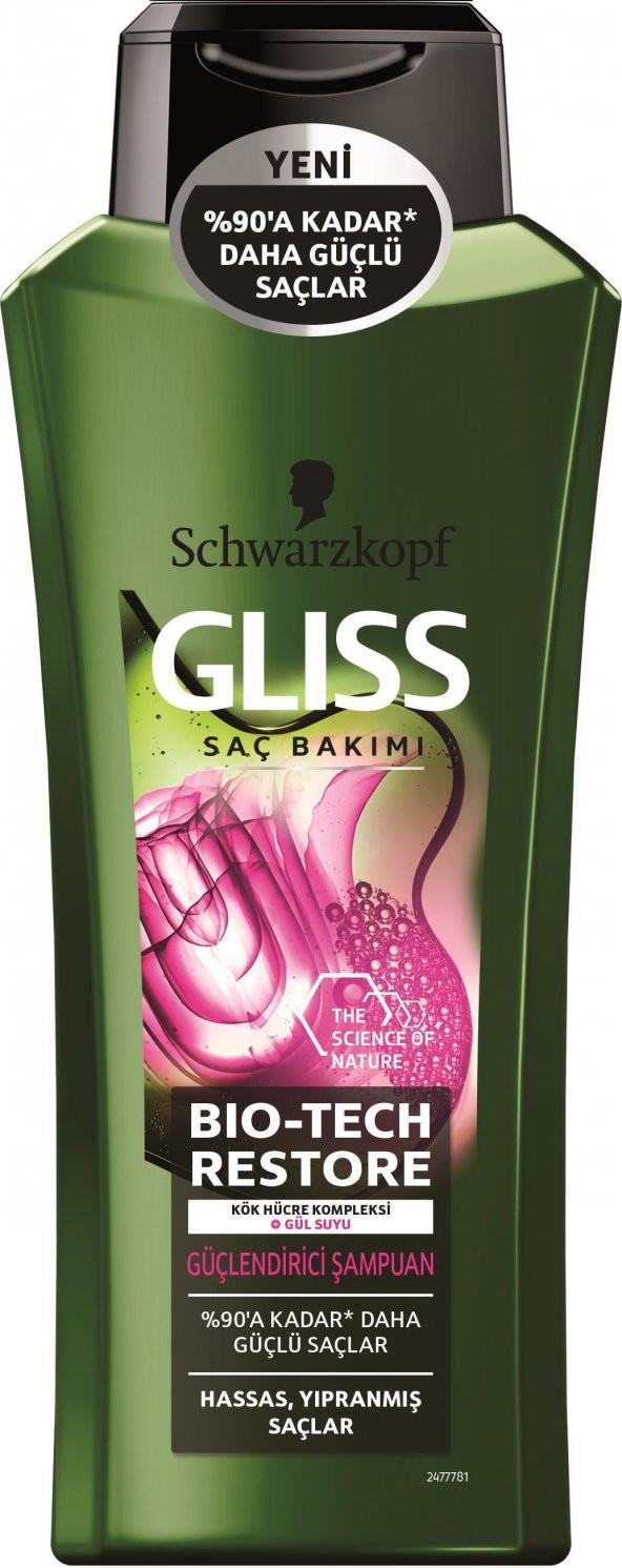 Glıss Şampuan Bıo Tech Restore 360 Ml - 2