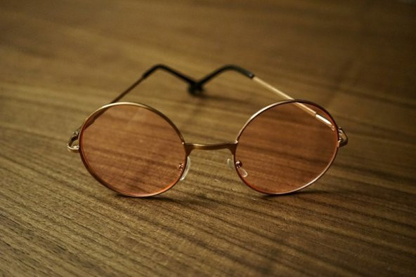 Pembe John Lennon Gözlük