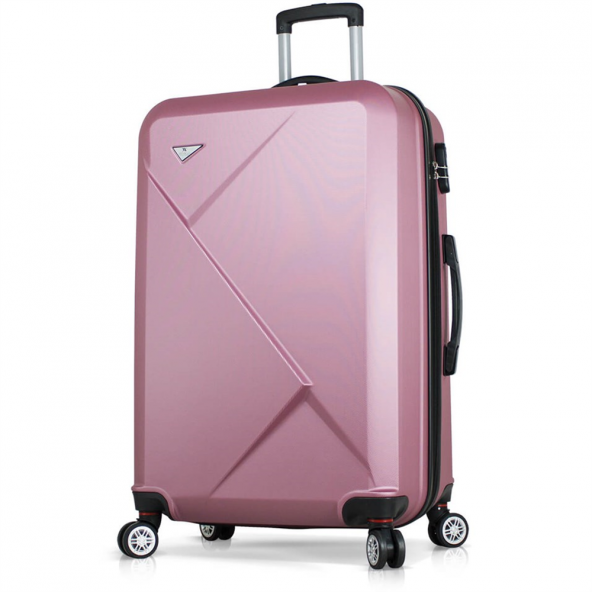 My Valice Diamond Abs Büyük Boy Valiz Rose Gold - 1