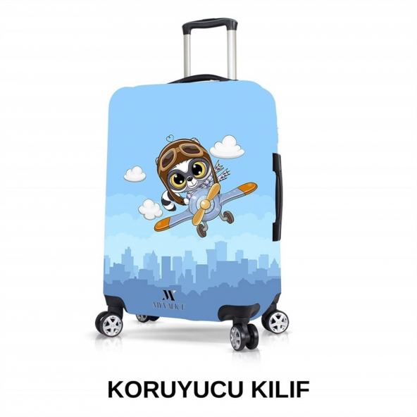 My Valice Valiz Koruyucu Kılıf  Kabin Boy MV-İ107