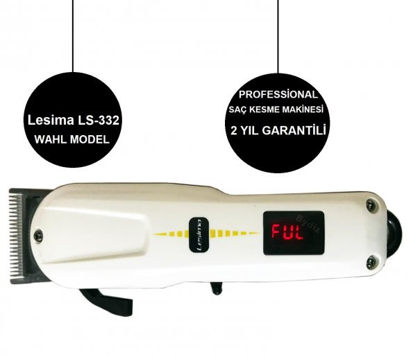 Lesima LS-332 Professional WAHL Model Saç Tıraş Makinesi Uzman İş