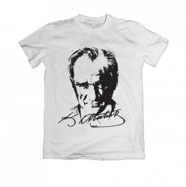 Atatürk Baskılı Tişört / Çocuk Beden