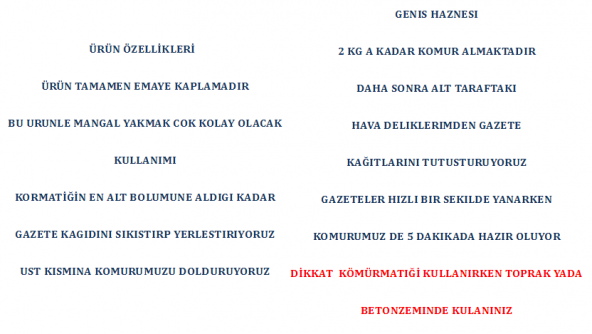 Kormatik Mangal Kömürü Yakıcı Köz Yapıcı Mangal Kömürü Yakma N11.413 - 4