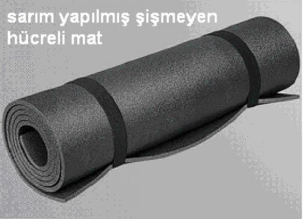 Kamp Çadır Mat 190x60x10 Cm Uyku Matı Spor Jimnastik Mat