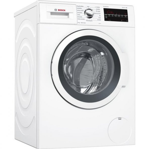 Bosch WAT20480TR A+++ 1000 Devir 9 KG Çamaşır Makinesi Beyaz