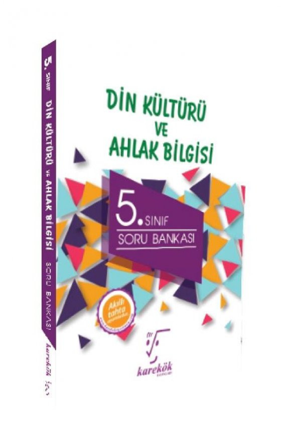 5.Sınıf Din Kültürü ve Ahlak Bilgisi Soru Bankası Karekök Yayınları