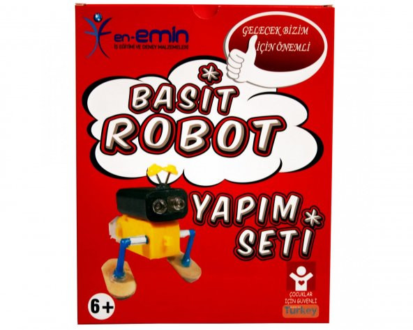 Basit Robot Yapım Seti (Yürüyen Robot)