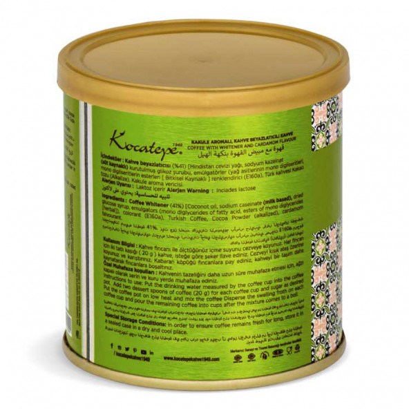 Kocatepe 100 gr Dibek Kahvesi Kakule Aromalı - 3