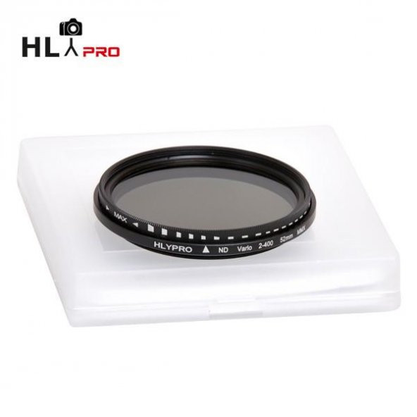 Hlypro 52MM Ayarlanabilir 2-4 ND Filtre