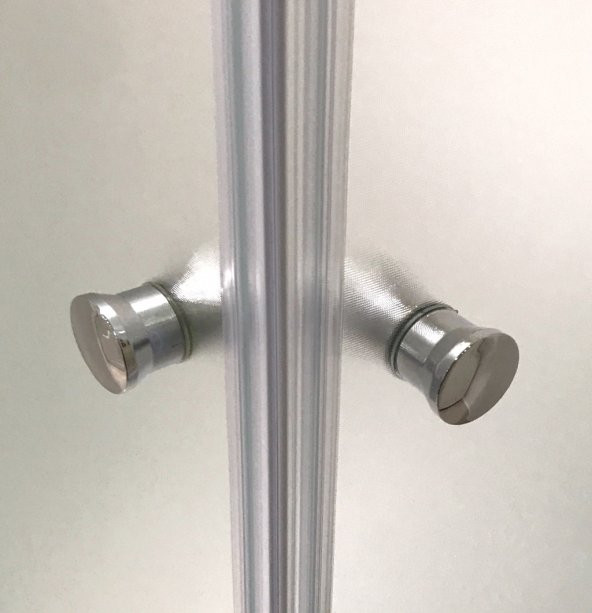 DURUL DUŞAKABİN 90X90 KARE OZEL BUZLU CAM - DUŞ TEKNESİZ-KAMPANYA - 3